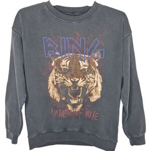 Anine Bing Tiger Muse Oversized Vintage Style Sweater Size Small
